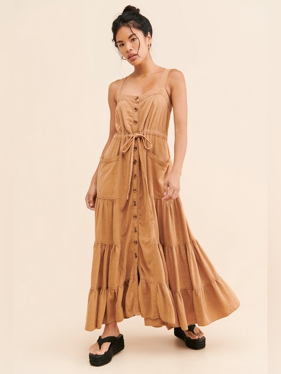 Free People Dresses & Skirts - Free People Catch the Breeze Midi Dress